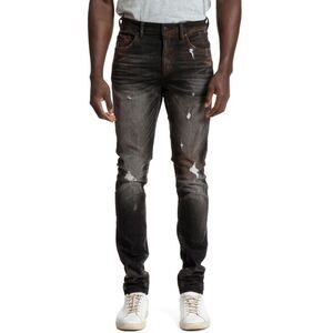 Prps Mens Windsor Gamma Ray Ripped Skinny Fit Jeans 30 Black - NWT $248